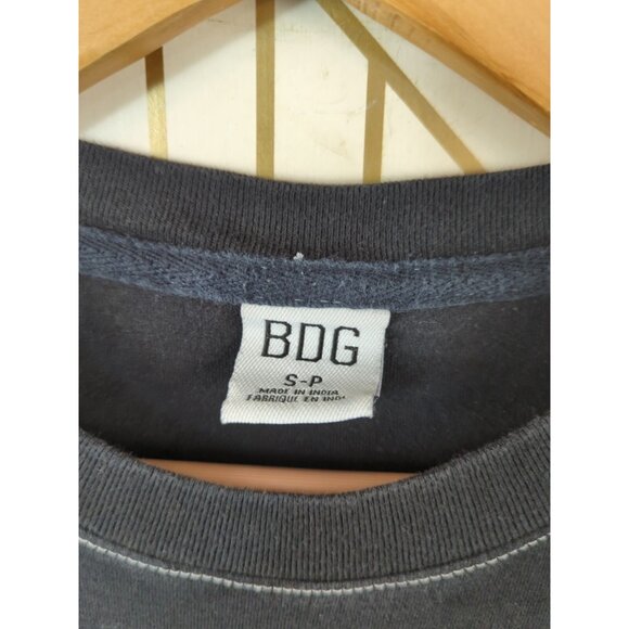 URBAN OUTFITTER'S BDG Men's Black Short Sleeve T-Shirt Bulldog Size Small - Picture 4 of 7